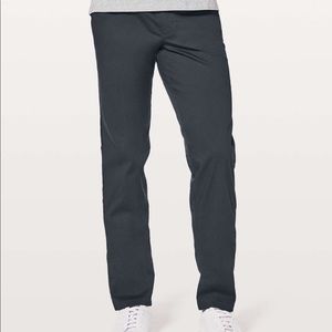 LULULEMON ABC Slim Pant Swift Cotton Melanite Gray